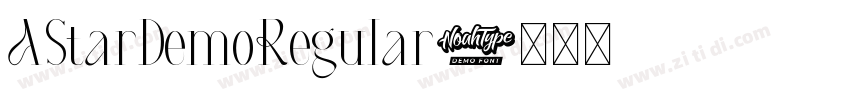 AStarDemoRegular字体转换 AStarDemoRegular字体转换