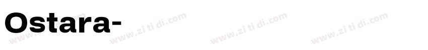 Ostara字体转换