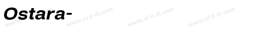 Ostara字体转换