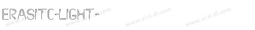 ErasITC-light字体转换