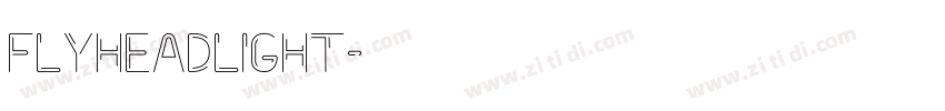 FlyheadLight字体转换