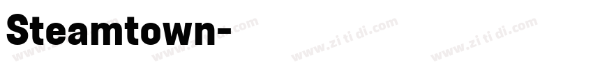 Steamtown字体转换
