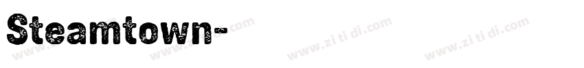 Steamtown字体转换