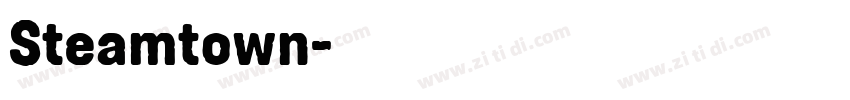 Steamtown字体转换