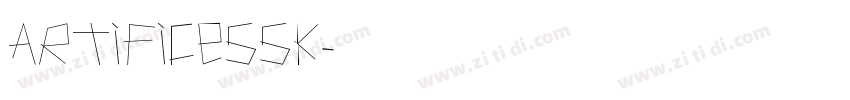 artificeSSK字体转换