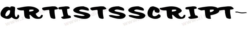 ARTISTSSCRIPT字体转换