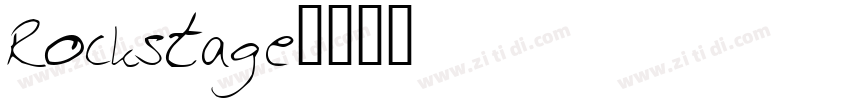 Rockstage字体转换
