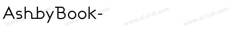 AshbyBook字体转换