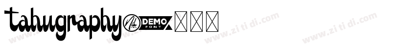 Tahugraphy字体转换