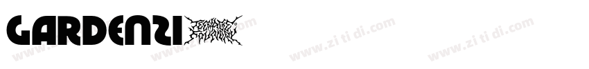 Gardenzi字体转换