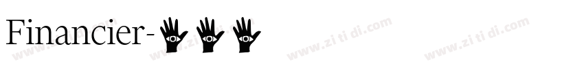 Financier字体转换