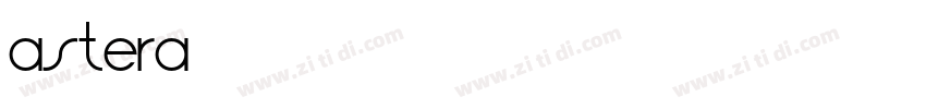 ASTERA字体转换