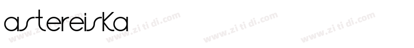 Astereiska字体转换