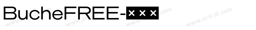 BucheFREE字体转换