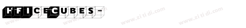 HFIceCubes字体转换