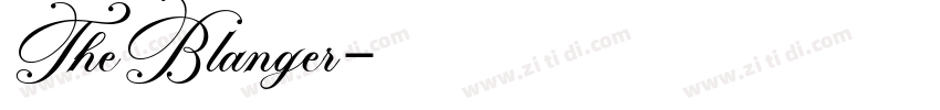 TheBlanger字体转换