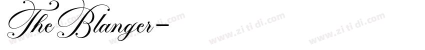 TheBlanger字体转换