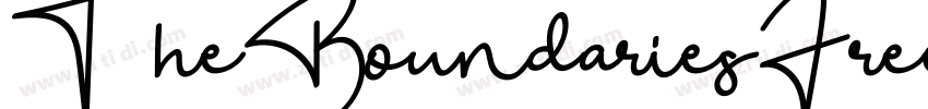 TheBoundariesFreeDe字体转换