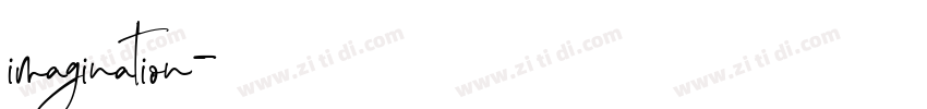 imagination字体转换