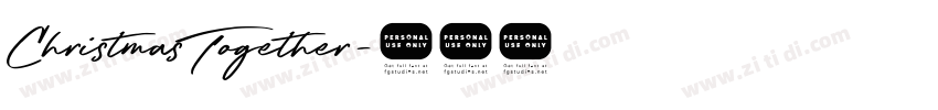ChristmasTogether字体转换