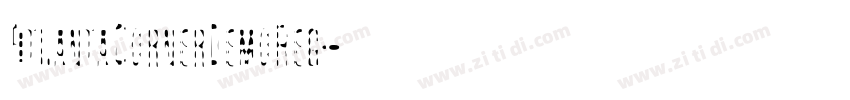 AtlantaCornerDemoReg字体转换