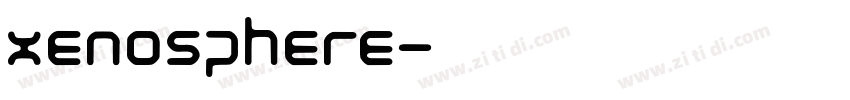 xenosphere字体转换