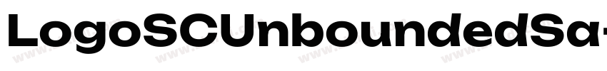 LogoSCUnboundedSa字体转换