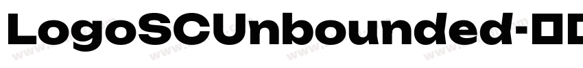 LogoSCUnbounded字体转换