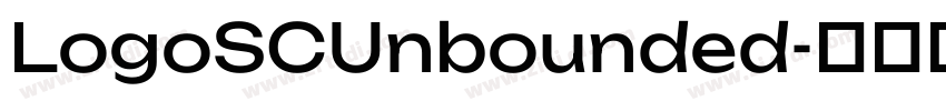 LogoSCUnbounded字体转换