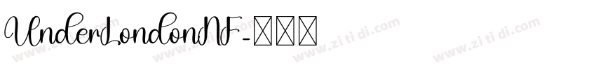UnderLondonNF字体转换