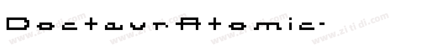 DocteurAtomic字体转换