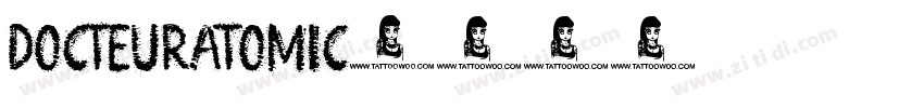DocteurAtomic字体转换