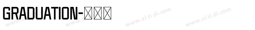 Graduation字体转换