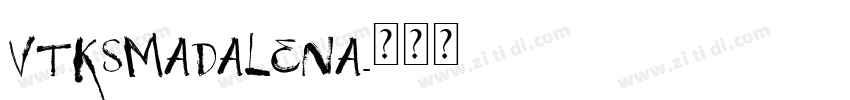 VtksMadalena字体转换