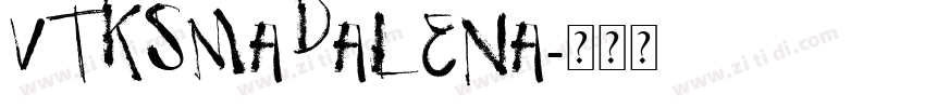 VtksMadalena字体转换