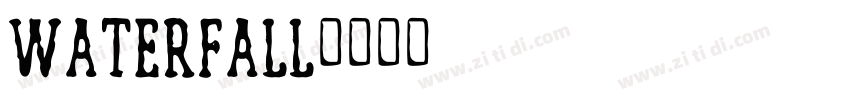 Waterfall字体转换