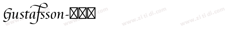 Gustafsson字体转换