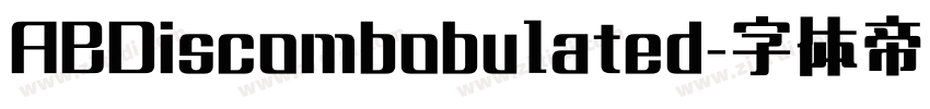 ABDiscombobulated字体转换
