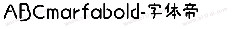 ABCmarfabold字体转换