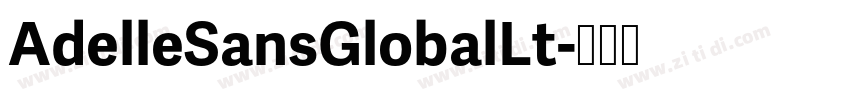 AdelleSansGlobalLt字体转换