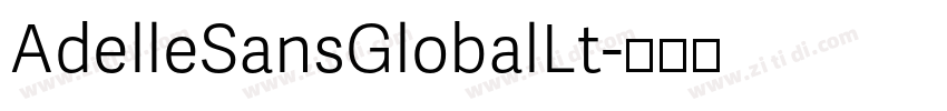 AdelleSansGlobalLt字体转换