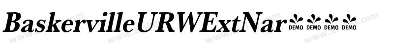 BaskervilleURWExtNar字体转换