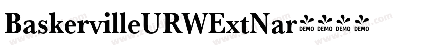 BaskervilleURWExtNar字体转换