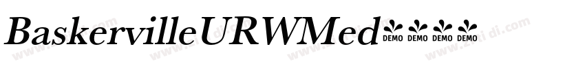 BaskervilleURWMed字体转换 BaskervilleURWMed字体转换