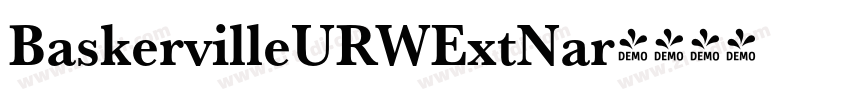 BaskervilleURWExtNar字体转换