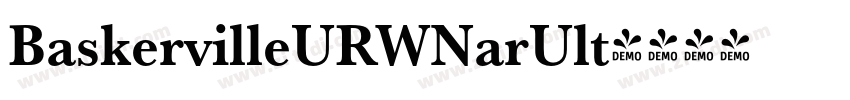 BaskervilleURWNarUlt字体转换
