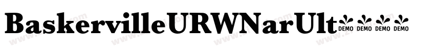 BaskervilleURWNarUlt字体转换
