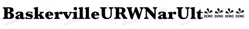 BaskervilleURWNarUlt字体转换