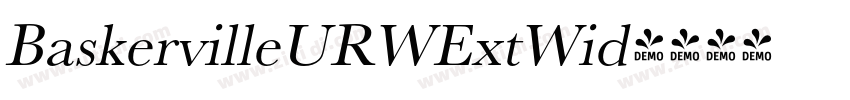 BaskervilleURWExtWid字体转换 BaskervilleURWExtWid字体转换