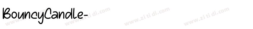 BouncyCandle字体转换